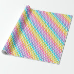 Papel De Presente Padrão Colorido Funky<br><div class="desc">Legal festa embrulhando papel.</div>