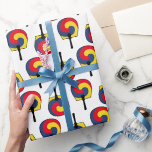 Papel De Presente Padrão Coreano