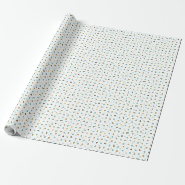 Papel De Presente Padrão da Moda de Eilin (Desenrolado)
