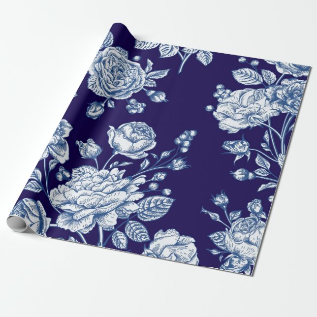 Papel De Presente Padrão da ventoinha (Desenrolado)