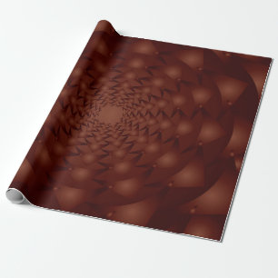 Papel De Presente Padrão de abstrato de Borgonha. ornamentos tradici