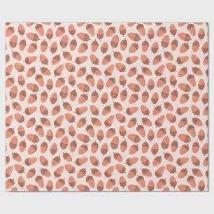 Papel De Presente Padrão de Acorn