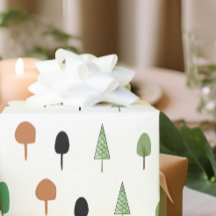 Padrão de Árvore Minimalista Floresta Caprichosa