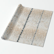 Padrão de Árvores de Birch de Cores-d'Água