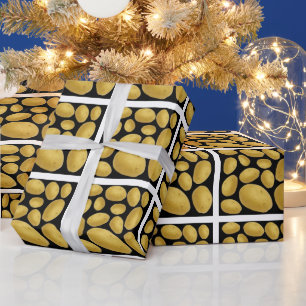 Papel De Presente Padrão de batatas
