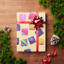 Padrão de blocos coloridos do abstrato