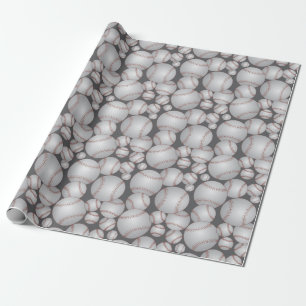 Papel De Presente Padrão de Bolas de Base Coloridas
