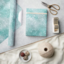 Padrão de Brilho Branco de Glitter Gelo Mint