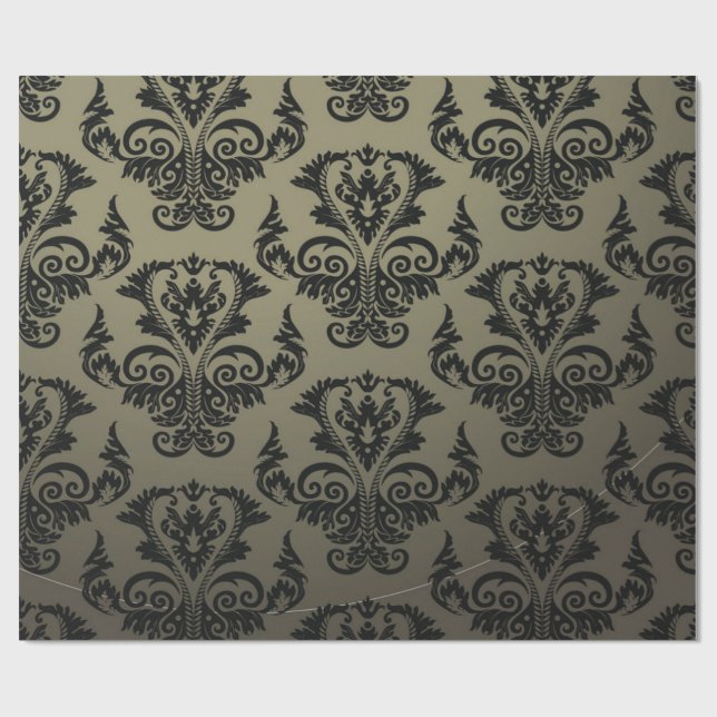 Papel De Presente Padrão de brocado (Aberto)
