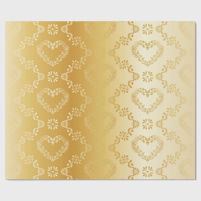 Papel De Presente Padrão de brocado (Aberto)