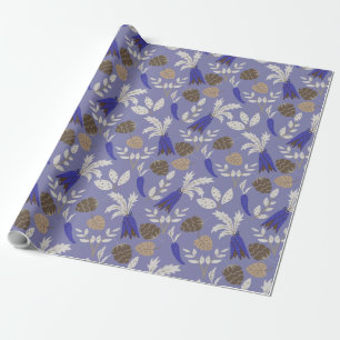 Papel De Presente Padrão De Carrots E Loucos Azuis