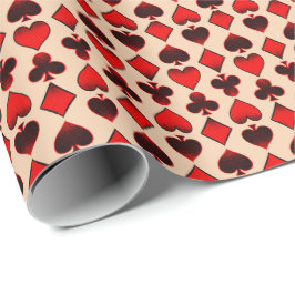 Papel De Presente Padrão de cartão de reprodução