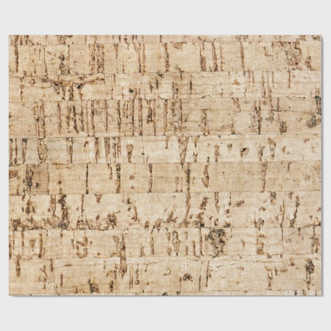 Papel De Presente Padrão de carvalho de cortiça (Aberto)