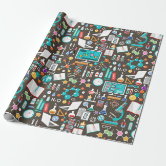 Papel De Presente Padrão de Ciência / Química