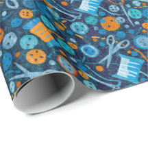 Padrão de colagem de papel do Artesanato de costur