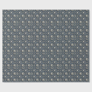 Papel De Presente Padrão de Design Mandala Harmonia Celestial Yin Ya