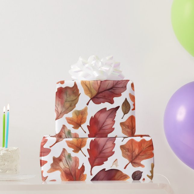 Papel De Presente Padrão de Design Radiância Rústica (Presentes para festas)