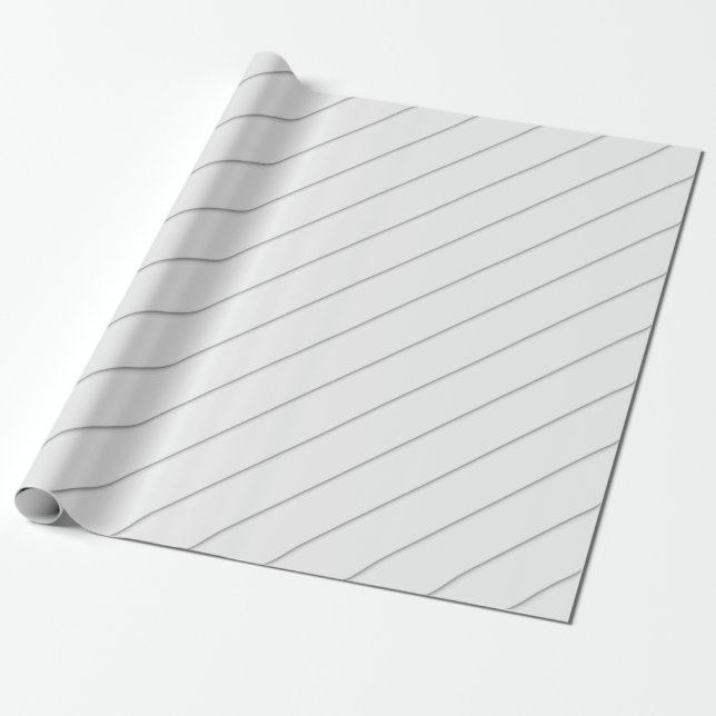 Papel De Presente Padrão de distribuição de fundo branco (Desenrolado)