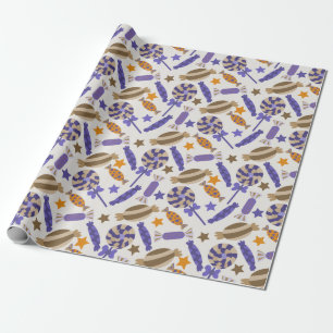 Papel De Presente Padrão de doces   Padrão do lombo   pirulito 57