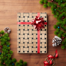 Papel De Presente Padrão de entrelaçamento