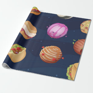 Papel De Presente Padrão de espaço