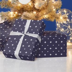 Papel De Presente Padrão de Estrela Espacial & Galáxia Cósmica 