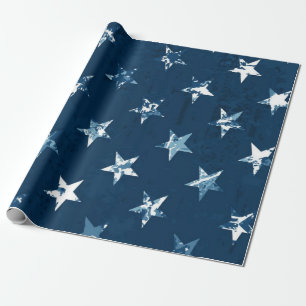 Papel De Presente Padrão de estrelas
