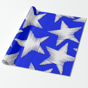 Papel De Presente Padrão de estrelas