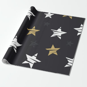 Papel De Presente Padrão de estrelas