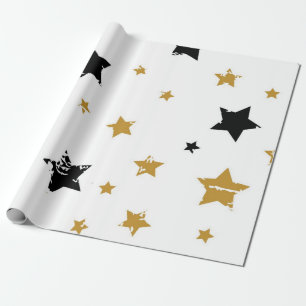 Papel De Presente Padrão de estrelas