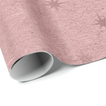 Padrão de estrelas de Natal elegante rosa