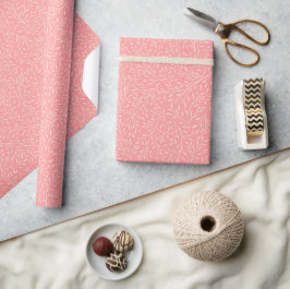 Papel De Presente Padrão de Flor Silvestre