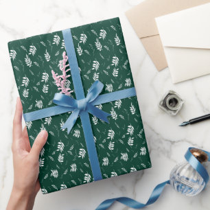 Papel De Presente padrão de folhas