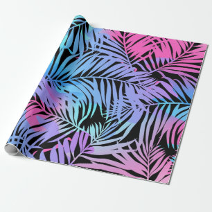 Papel De Presente Padrão de folhas