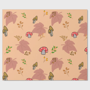 Papel De Presente Padrão de Fruta Melancia Tropical