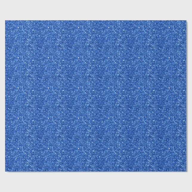 Papel De Presente padrão de fundo azul cintilante (Aberto)