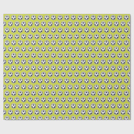 Papel De Presente padrão de futebol