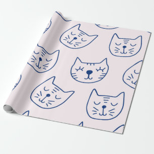 Papel De Presente Padrão de gato