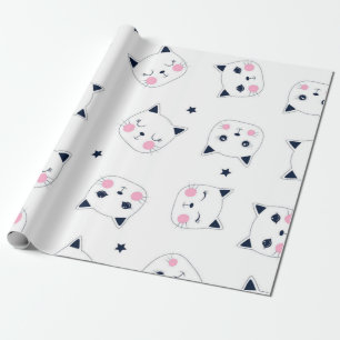 Papel De Presente Padrão de gato