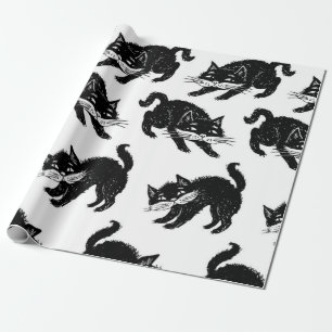 Papel De Presente Padrão de gato