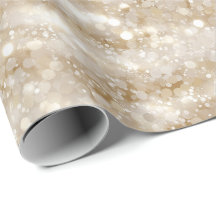 Padrão de Glitter Creme Pérola Marfim Elegante