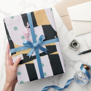 Papel De Presente Padrão de grafite