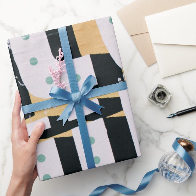 Papel De Presente Padrão de grafite (Presentear)