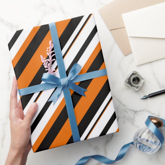 Papel De Presente Padrão de Halloween  (Presentear)