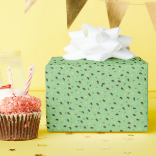 Papel De Presente Padrão de Hippopotamus