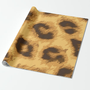Papel De Presente Padrão de impressão animal