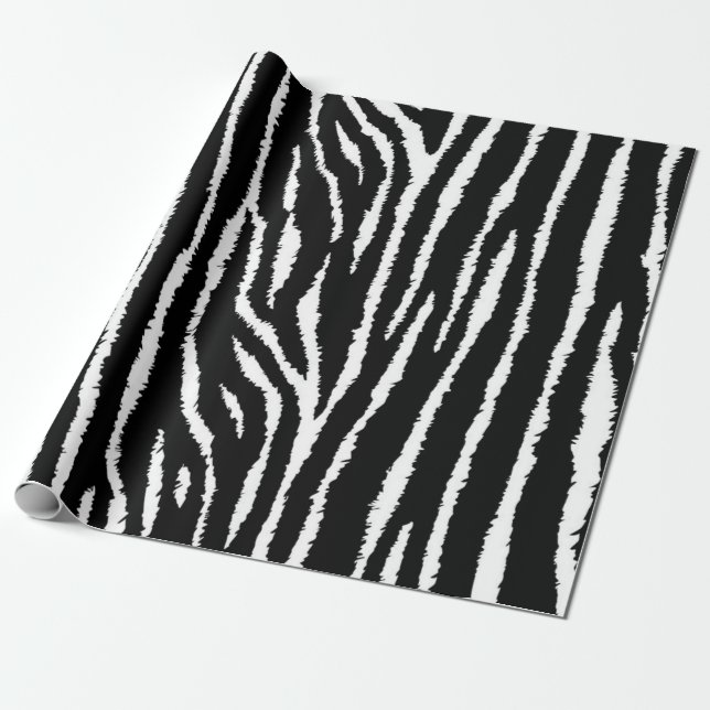 Papel De Presente Padrão de impressão animal (Desenrolado)