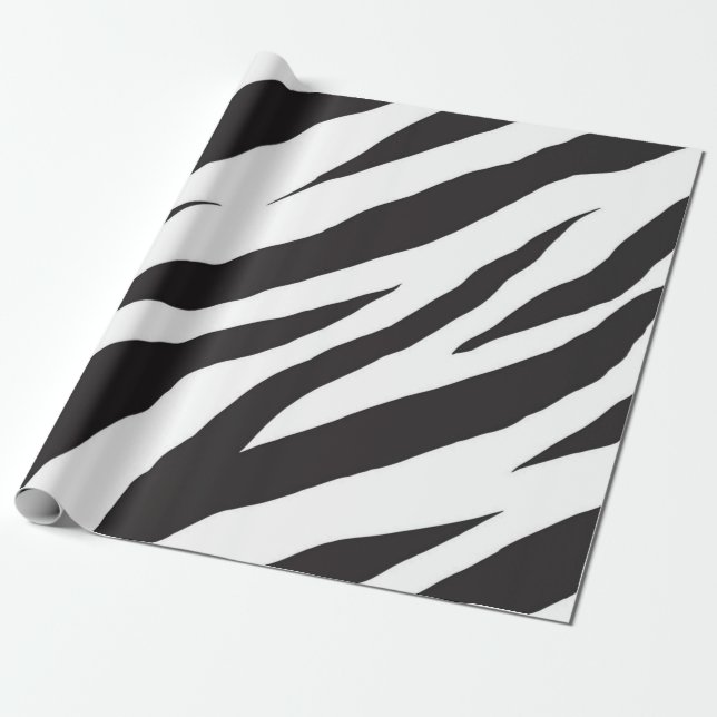 Papel De Presente Padrão de impressão animal (Desenrolado)