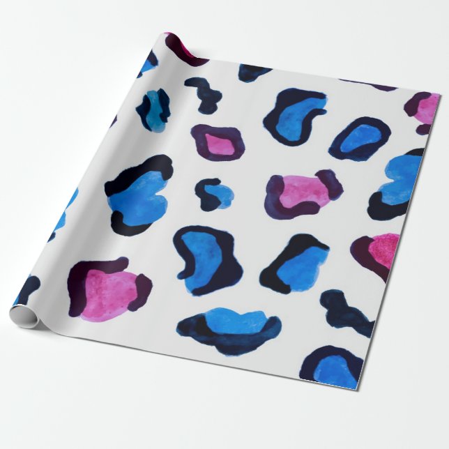 Papel De Presente Padrão de impressão animal (Desenrolado)