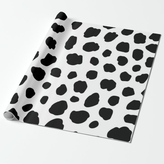 Papel De Presente Padrão de impressão animal (Desenrolado)
